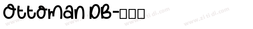 Ottoman DB字体转换